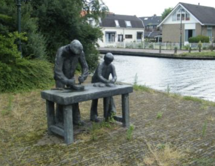 Pannenbakkers bronzen beeld